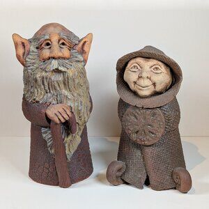 Windridge pottery Gentlefolk Man and Woman